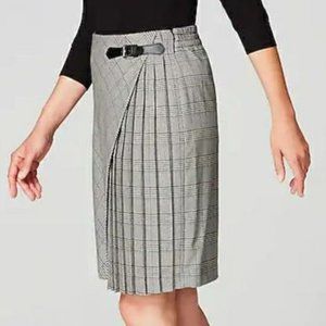 J Jill Pleated Wrap Style Skirt